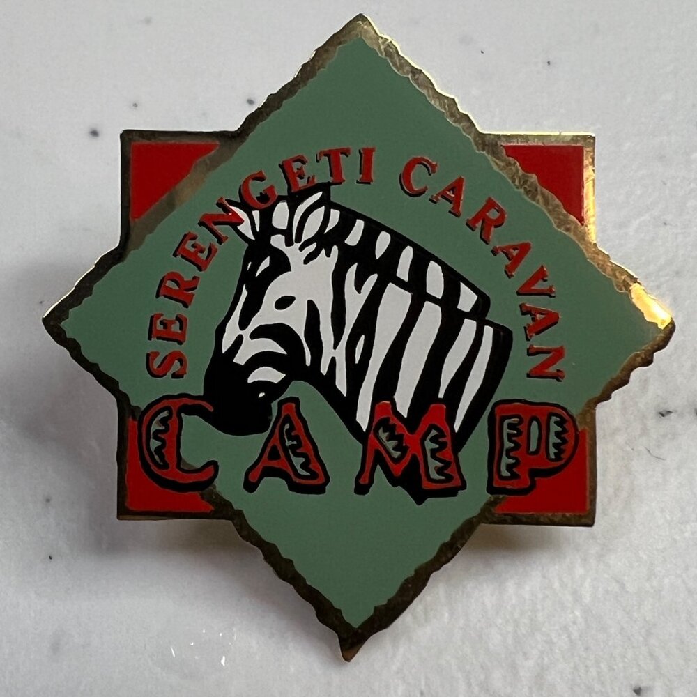 Disney Pin - Zebra - Serengeti Caravan Camp from 2000 - Picture 5 of 5